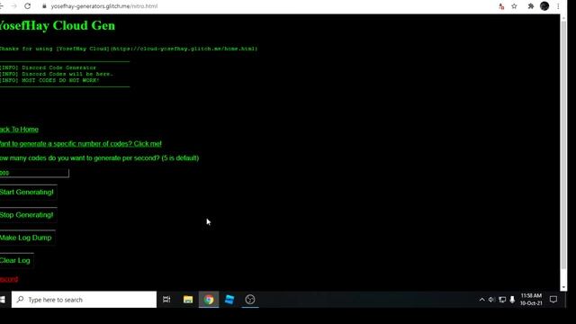 NITRO GENERATOR , No Dowload , Secured Site! смотреть онлайн
