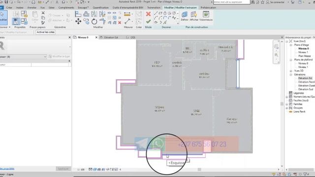 TUTO PROJET COMPLET REVIT ARCHITECTURE EN FRANCAIS DE A à Z _ETandTUTOS смотреть онлайн