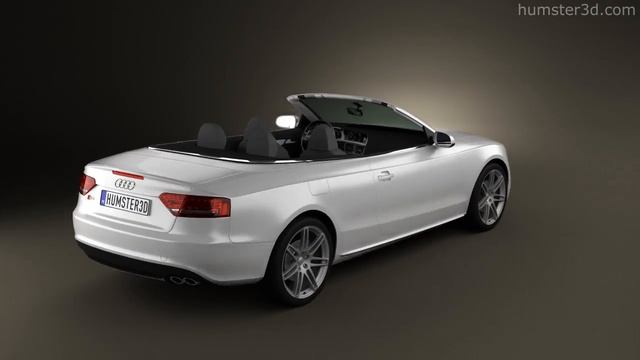 Audi S5 convertible 2010 3D model by 3DModels.org смотреть онлайн