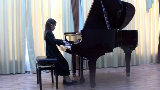 Агибалова Екатерина (10 лет)
С. Бах. Французская сюита до минор. Куранта.
Ф. Шопен. Контрданс. смотреть онлайн