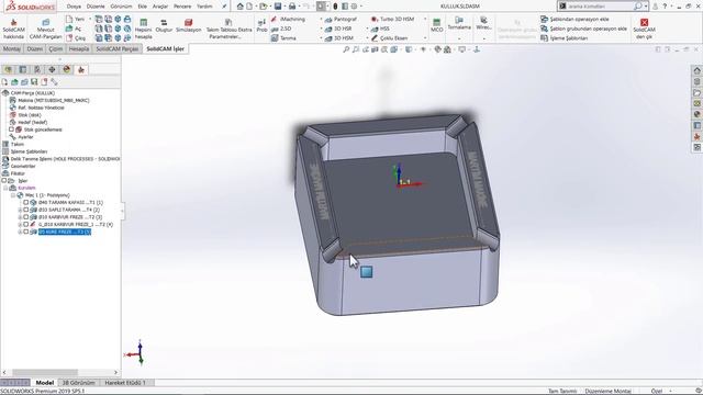 SOLIDCAM İLE TASARIMDAN İMALATA - HADİ KÜLLÜK YAPALIM :) HER ŞEY EĞİTİM İÇİN смотреть онлайн