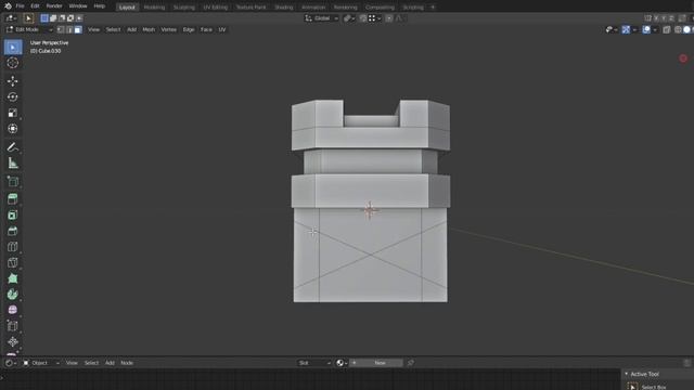 New modeling tool - Face Cutter (blender addon) смотреть онлайн