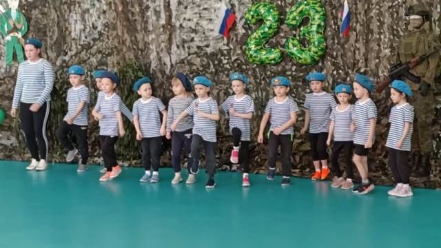 3Военные учения посвященные 23 февраля. МДОУ 4 с.Домна смотреть онлайн