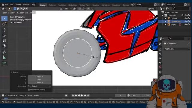 3D study! Blender! Lets make a BIKE! смотреть онлайн