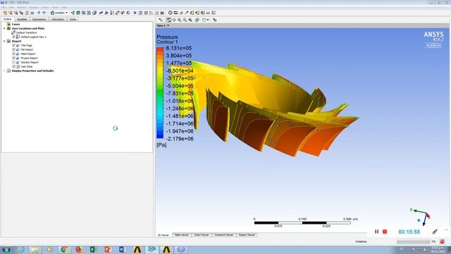 Modelación CFX - CFD en ANSYS (Turbomáquina Francis II) смотреть онлайн