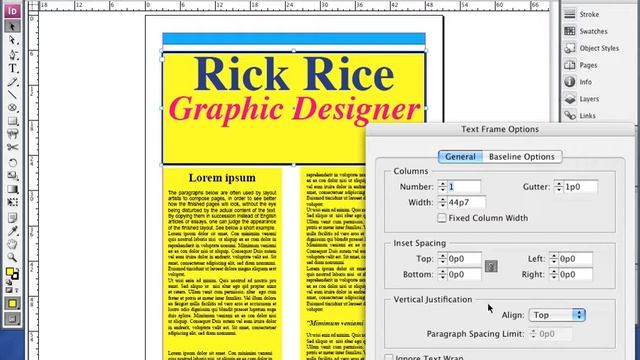 Adobe Indesign 5: Text Tools (2B) смотреть онлайн