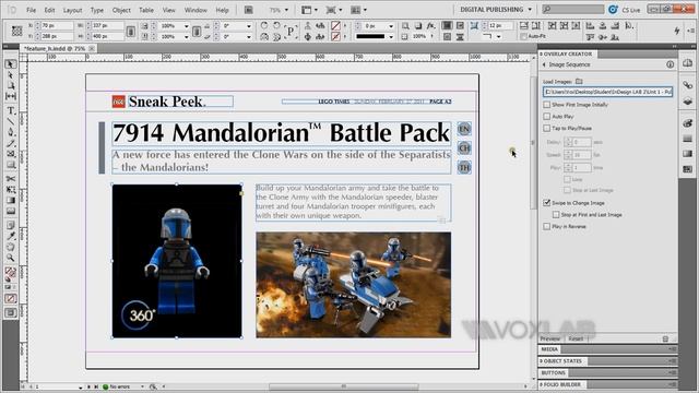 Adobe InDesign Digital Publishing Suite - 360 Degree Image Sequence (Tutorial by VOXLAB) смотреть онлайн