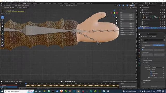 Arabic Mixamo animation to Blender RIGIFY Tutorial for Beginners -Character Animation P8 смотреть онлайн