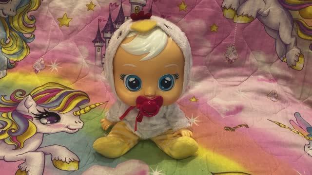 Край бебис Нита кукла курочка цыпленок Cry Babies Nita Куклы плаксы для девочек Интерактивные пупсы смотреть онлайн