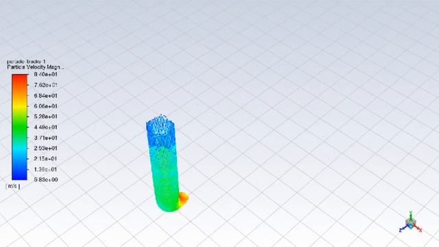 Discrete Particle Flow in a L shape pipe @Ansys @Discrete Particle Modelling смотреть онлайн