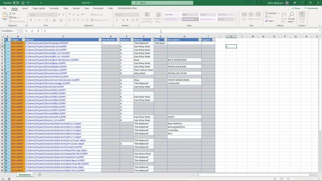 Propagate and reconcile SOLIDWORKS custom properties from the template смотреть онлайн