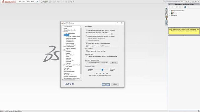 SolidCAM University - Intro 1 - Global Software Settings смотреть онлайн