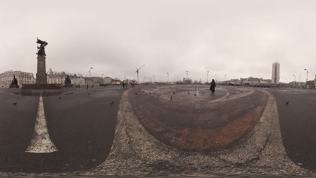 🌍 360° Soviet Power Fighters' Square | Vladivostok, Russia 🇷🇺【GoPro VR Travel | 360 Video】 смотреть онлайн