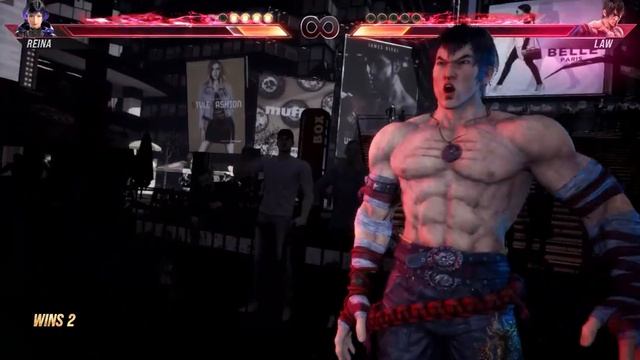 Tekken 8 REINA VS LAW ps5 ps4 pc смотреть онлайн