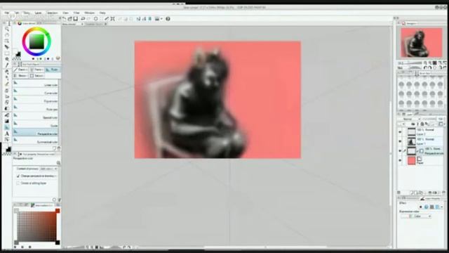 Sketching in Clip with Air Brush tool смотреть онлайн