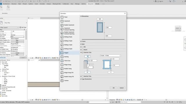 Id:window add-in / How to Set Trim Window Parameters in Revit© смотреть онлайн