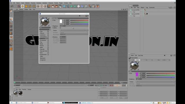 Cinema 4D tutorial #1/ Geo-Lesson.in Come And Learn More ! смотреть онлайн