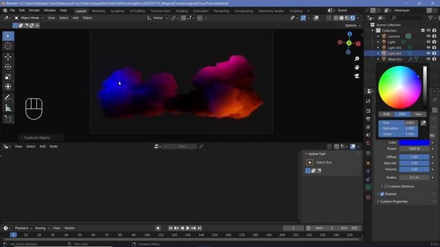 Fantasy Dreamy Clouds Render - Blender Tutorial смотреть онлайн