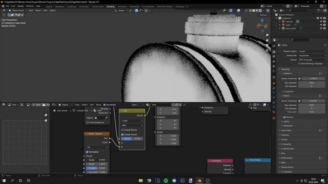 How to use EDGE MASKS in Blender смотреть онлайн