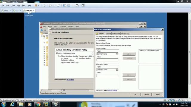 installation and configuration https inspection cert смотреть онлайн