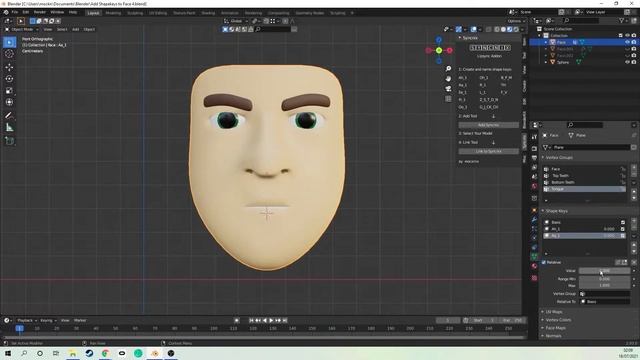 Setup Syncnix - Blender Lip Sync Addon