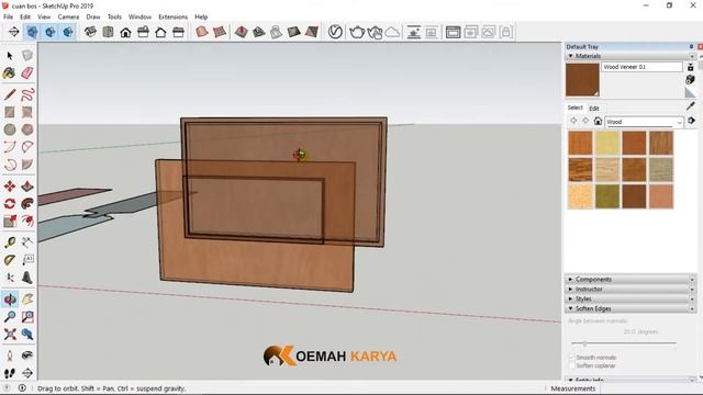 Membuat Pintu Panel Kayu di SketchUp Sampai Produksi смотреть онлайн