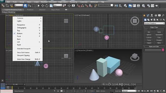 3Ds Max Tutorials - part4: Switching Viewports смотреть онлайн