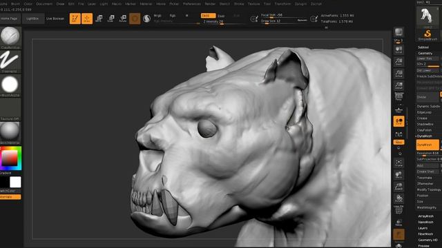 The Fastest Way to Sculpt a Creature in ZBrush смотреть онлайн