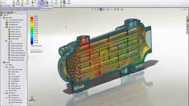 SolidWorks Flow Simulation смотреть онлайн