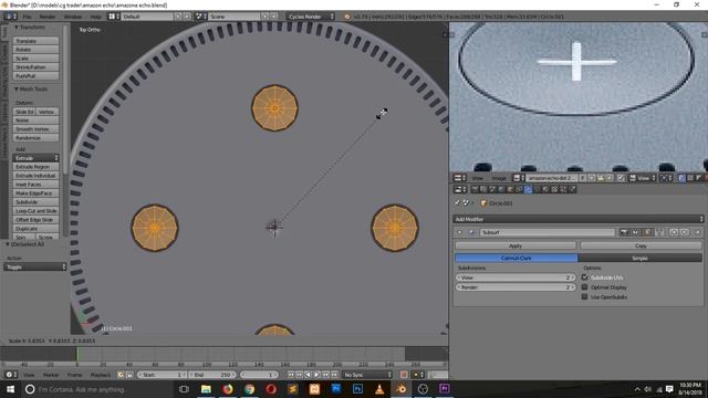 how to model the amazon echo dot smart speaker in blender modeling challenge смотреть онлайн