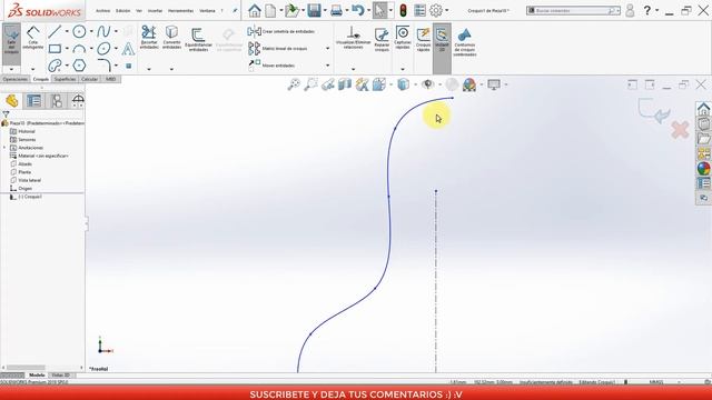 Tutorial Solidworks 2019, Herramientas básicas de SUPERFICIES смотреть онлайн