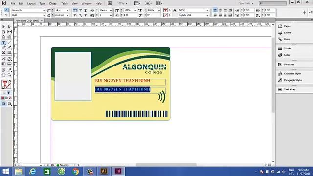 Đồ họa in ấn- InDesign-Ứng dụng Data Merge trong thiết kế dàn trang tự động смотреть онлайн