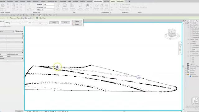 How to Edit Topography in Revit: Create a Smooth Topography with Environment's Insert Midpoint Tool смотреть онлайн
