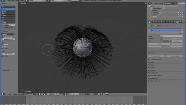 Introduction to Hair Particle Systems in Blender 2.57 (HD) смотреть онлайн