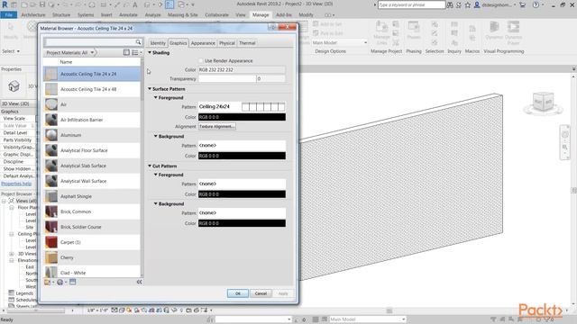 Autodesk Revit in 4 Hours: Introduction to the Material Editor|packtpub.com смотреть онлайн