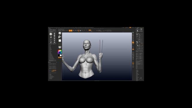 X-23 Zbrush Time-lapse смотреть онлайн