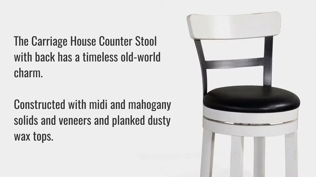 Sunny Designs Carriage House Swivel Stool with Back · Home Bars & Home Bar Furniture · Perfect Home смотреть онлайн