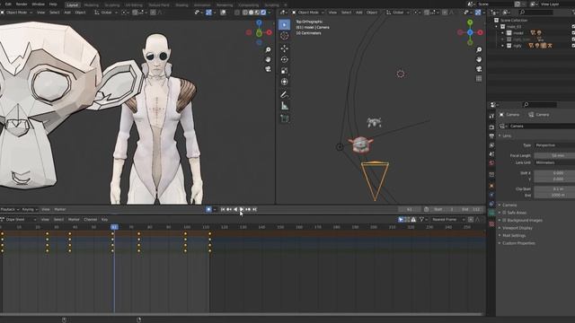Malt NPR Render Engine testing-- outline смотреть онлайн