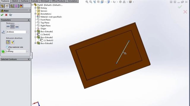 Solidworks Loft - Flex - Pattern смотреть онлайн