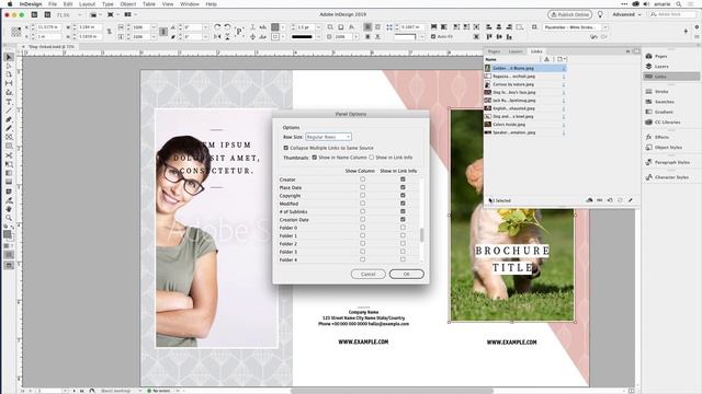 InDesign How-To: View More Info in Links Panel (Video Tutorial) смотреть онлайн