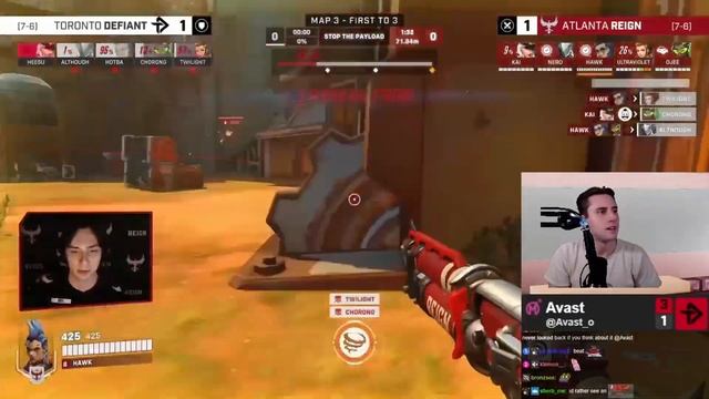 Avast co-streams Toronto Defiant vs Atlanta Reign | OWL Season 5 - Week 15 - Day 4 - Match 4 смотреть онлайн