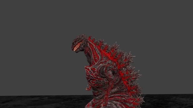 (Blender 3D) Shin Godzilla Test смотреть онлайн