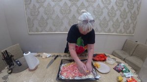 Сазан в овощах с апельсинами. Или Коктал по Казахски.