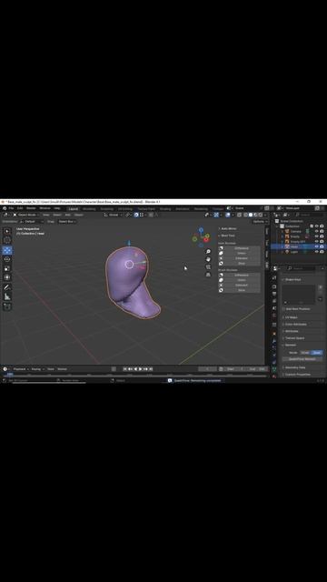 BLENDER ONE CLICK RETOPOLOGY QUAD REMESHER ADDON смотреть онлайн