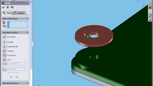 solidworks 2009 Assembly Add Equation смотреть онлайн