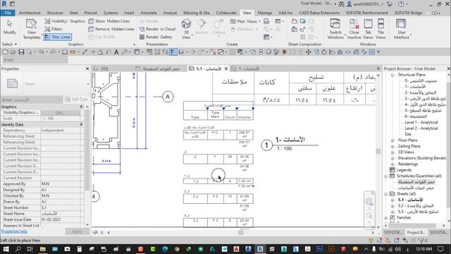 المحاضرة (10) والأخيرة - أعمال التفريــد والتسليح الاوتوماتيكى والحصر - دورة الريفيت الانشائي® Revi смотреть онлайн