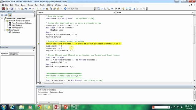 34. VBA - Arrays (Programming In Microsoft Access 2013) смотреть онлайн