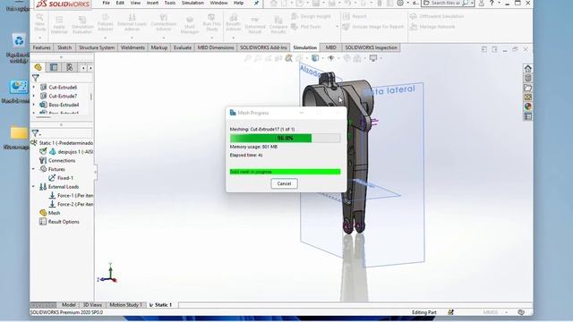 validation part SOLIDWORKS смотреть онлайн
