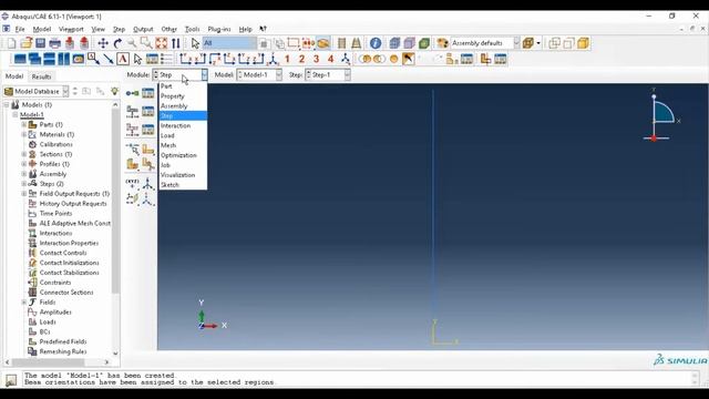 Buckling in Abaqus at eigenvalues 2 смотреть онлайн