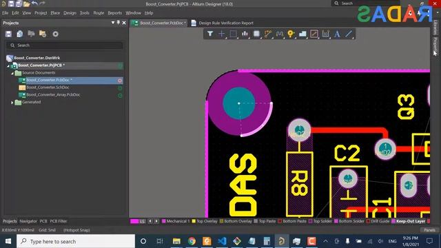 11.1 Define Board Sharp From Selected Object Altium Designer смотреть онлайн